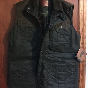 NWT Outback Trading Company Oilskin Vest